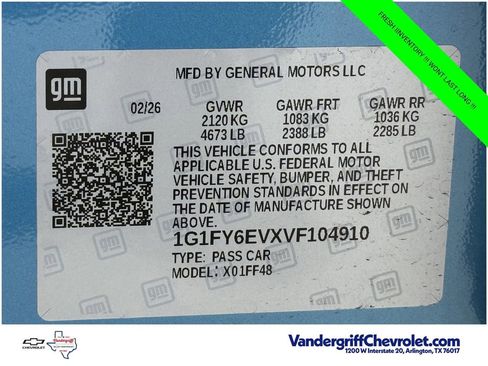 New 2027 Chevrolet Bolt LT w/ Comfort Package FWD image 22