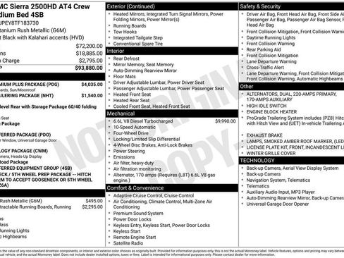 New 2026 GMC Sierra 2500 AT4 w/ AT4 Premium Plus Package AWD/4WD image 26