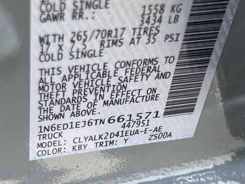 New 2026 Nissan Frontier Pro-X w/ Pro Premium Package RWD image 17