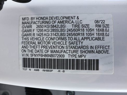 Used 2022 Honda Pilot TrailSport image 42