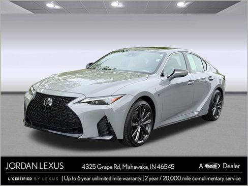Certified 2025 Lexus IS 350 F Sport AWD/4WD image 1