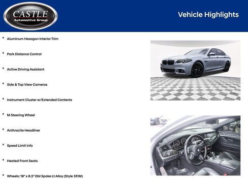 Used 2016 BMW 535i xDrive Sedan w/ M Sport AWD/4WD image 10