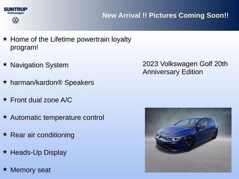 Used 2023 Volkswagen Golf 20th Anniversary Edition image 5