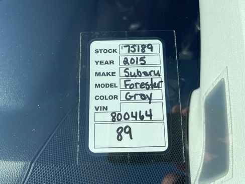 Used 2015 Subaru Forester 2.0XT Premium w/ Popular Package #1 image 14