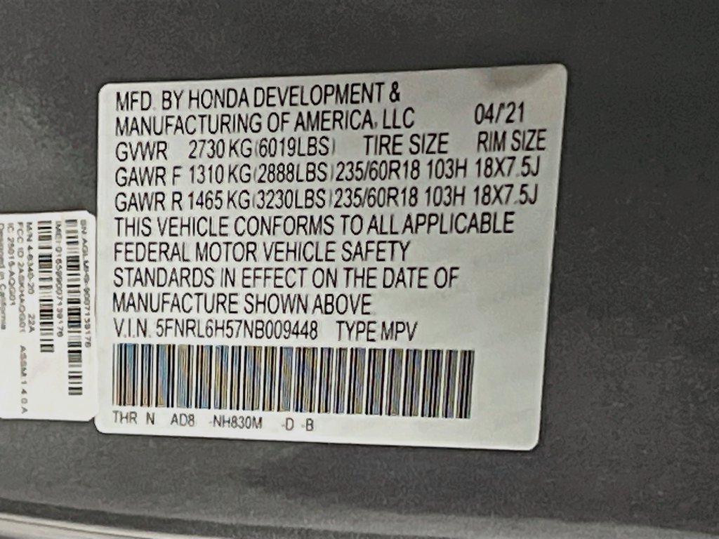 Used 2022 Honda Odyssey EX image 32