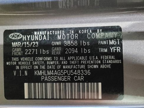 Used 2023 Hyundai Elantra SEL w/ Cargo Package FWD image 33