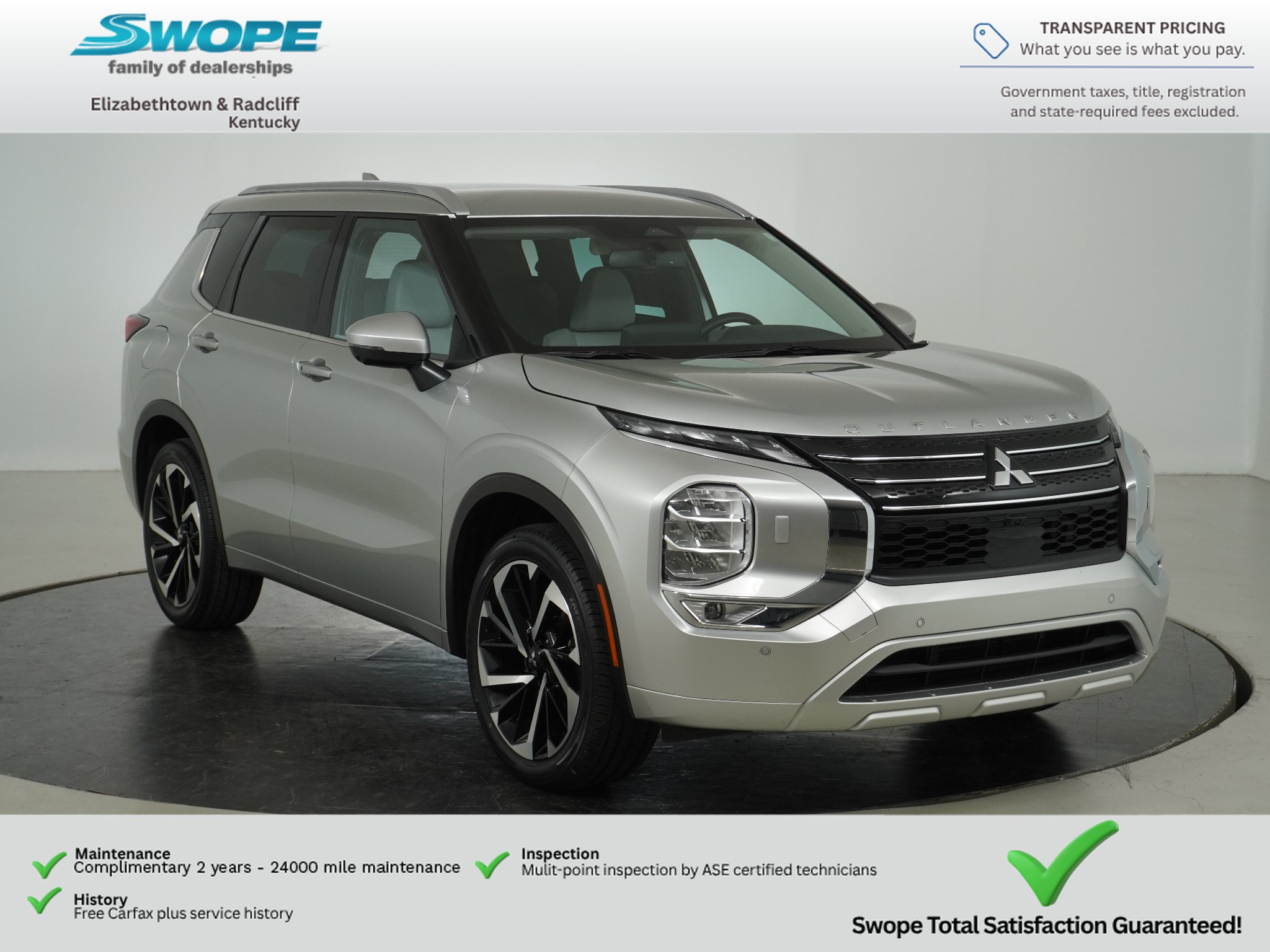 Used 2023 Mitsubishi Outlander SEL AWD/4WD image 1