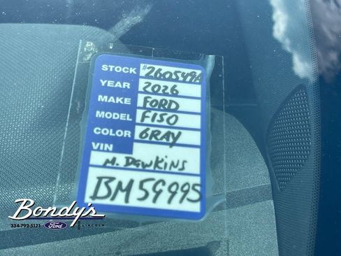 Used 2026 Ford F150 XLT w/ Equipment Group 302A MID AWD/4WD image 21