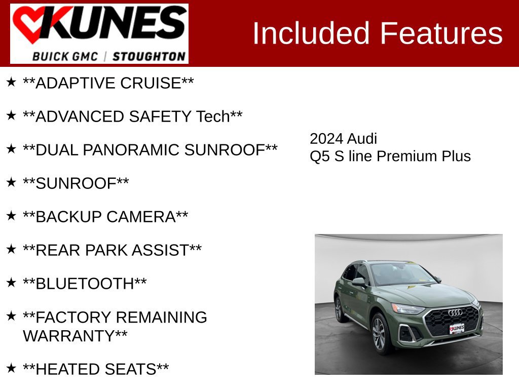 Used 2024 Audi Q5 2.0T Premium Plus AWD/4WD image 2