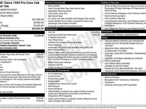 New 2026 GMC Sierra 1500 Pro w/ Pro Value Package image 6