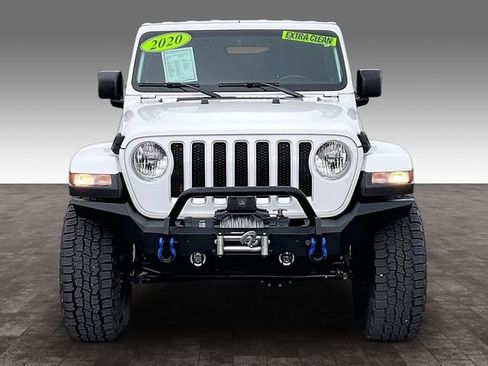 Used 2020 Jeep Wrangler Unlimited Sahara w/ Uconnect 4C Nav & Sound Group AWD/4WD image 3