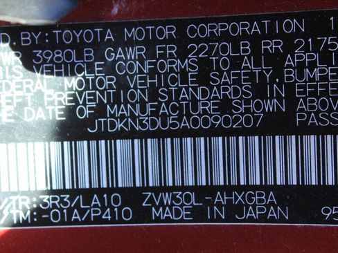 Used 2010 Toyota Prius Five image 10