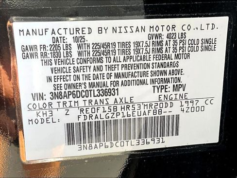 New 2026 Nissan Kicks SR w/ SR Premium Package image 22