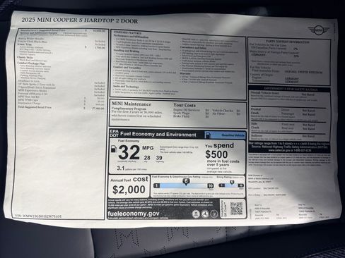 New 2025 MINI Cooper S FWD image 24