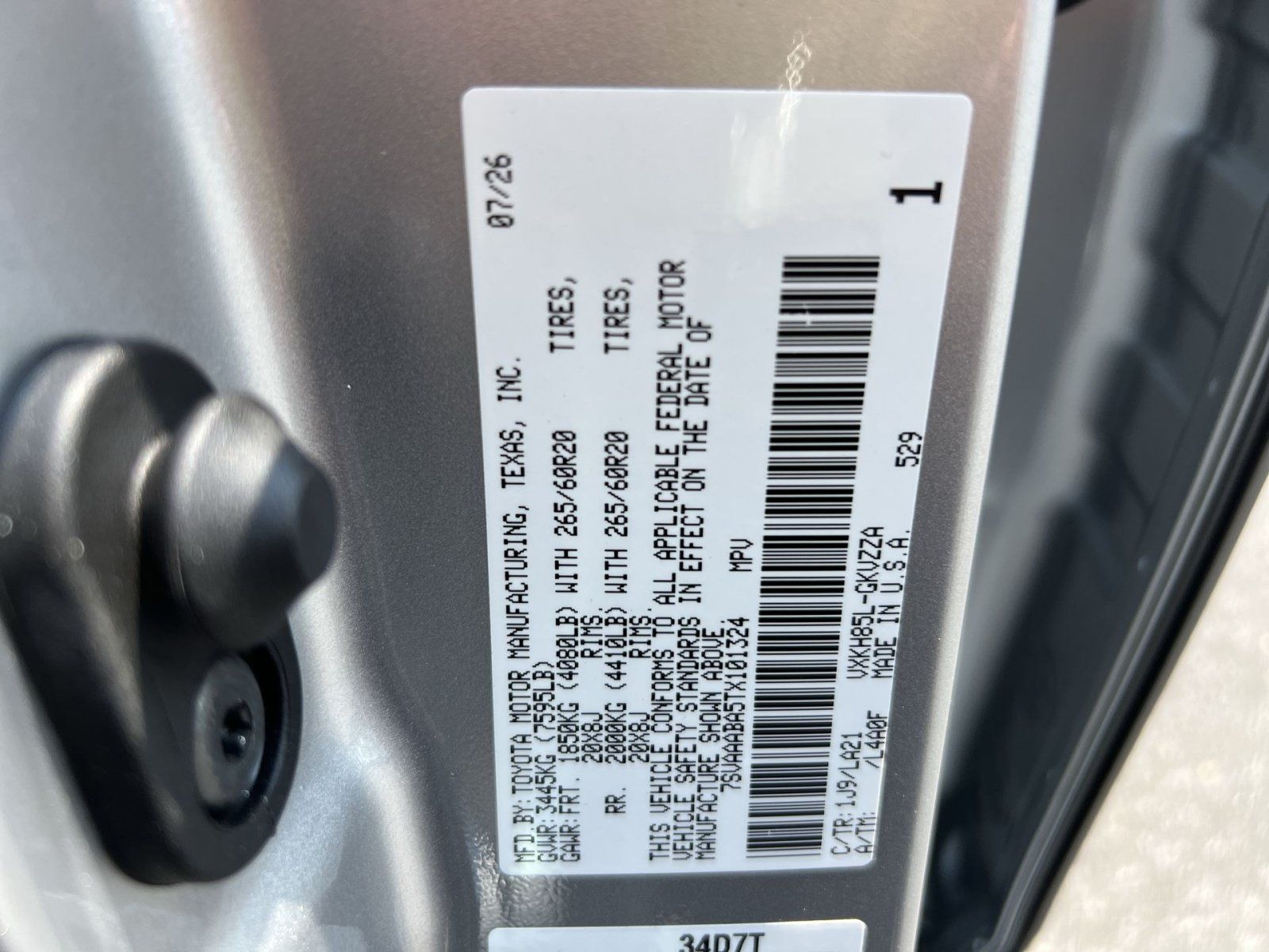 New 2026 Toyota Sequoia Platinum AWD/4WD image 30