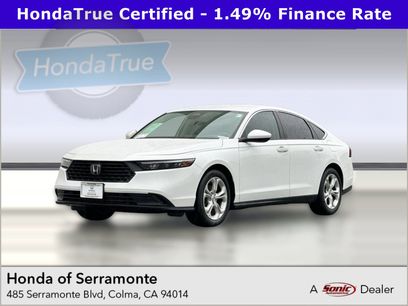 Certified 2023 Honda Accord LX