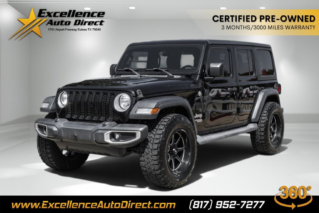 Used 2020 Jeep Wrangler Unlimited Sport AWD/4WD image 1