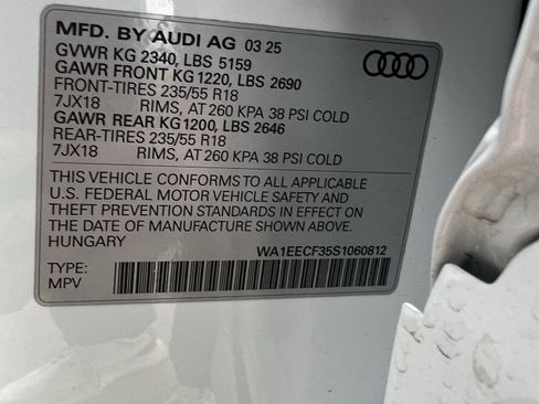 Used 2025 Audi Q3 2.0T Premium Plus w/ Premium Plus Package image 37