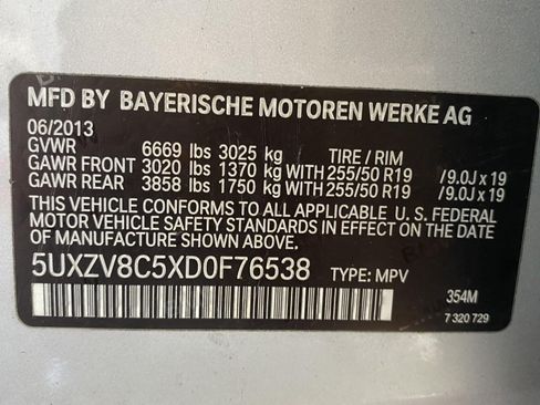 Used 2013 BMW X5 xDrive50i w/ Sport Activity Pkg AWD/4WD image 33