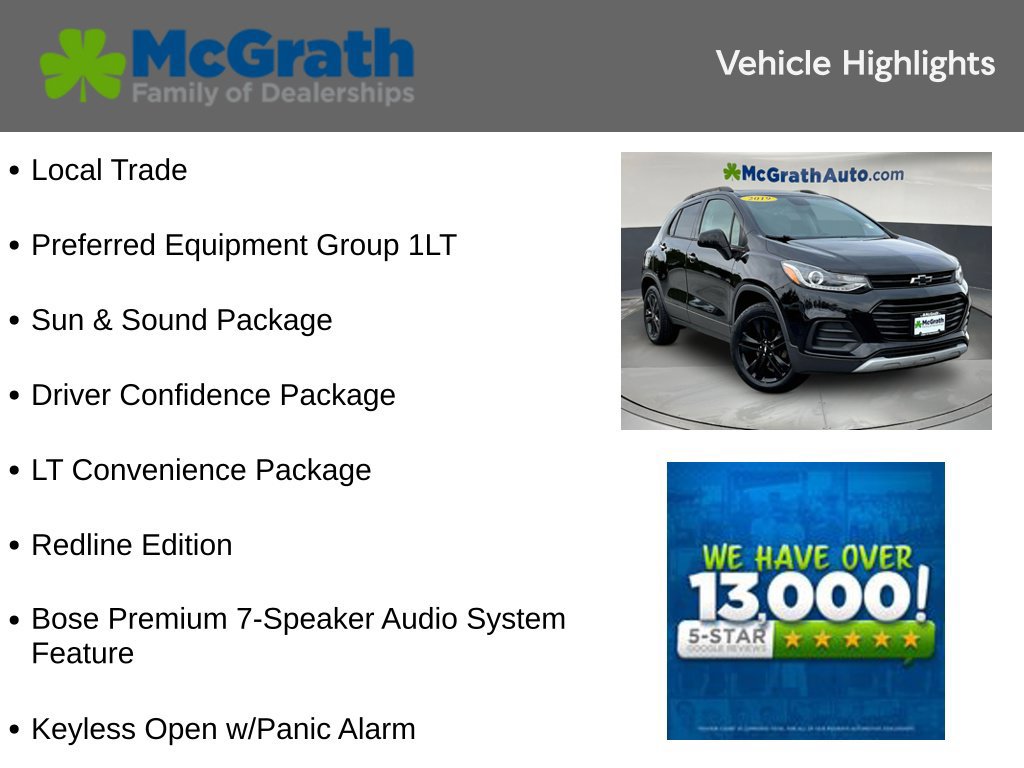 Used 2019 Chevrolet Trax LT w/ Sun & Sound Package AWD/4WD image 6