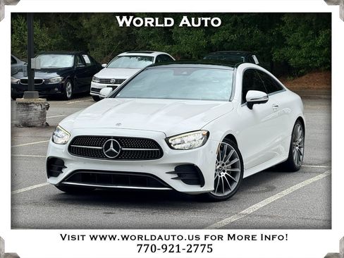 Used 2021 Mercedes-Benz E 450 Coupe image 1