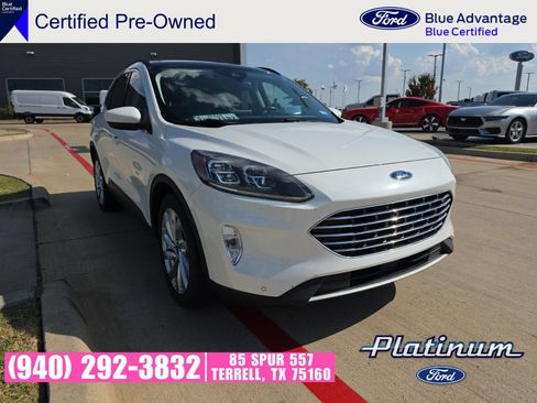 Used 2021 Ford Escape Titanium w/ Titanium Elite Package FWD image 1