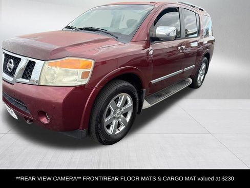 Used 2011 Nissan Armada Platinum w/ 2nd Row Captain Seat Pkg image 4
