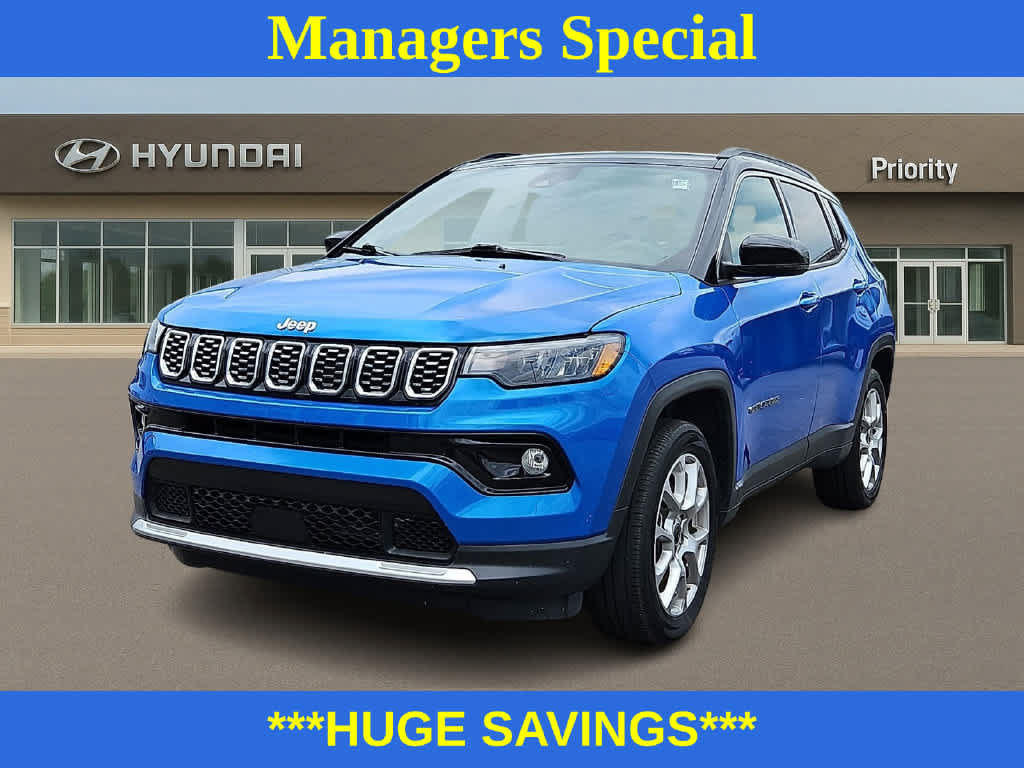 Used 2025 Jeep Compass Limited AWD/4WD image 1
