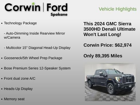 Used 2024 GMC Sierra 3500 Denali Ultimate image 6