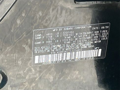 Used 2020 Subaru Outback Premium image 29