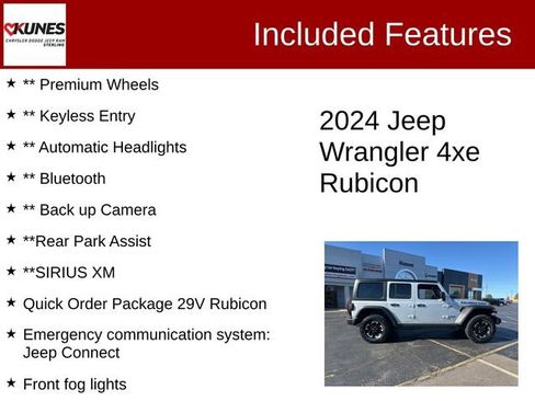 Used 2024 Jeep Wrangler Unlimited Rubicon 4xe image 3