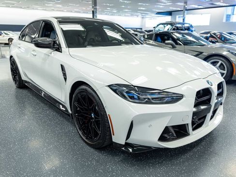 Used 2024 BMW M3 Competition w/ M Carbon Exterior Package image 3