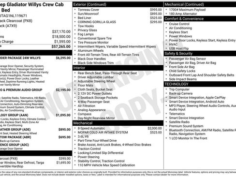 Used 2022 Jeep Gladiator Sport AWD/4WD image 5