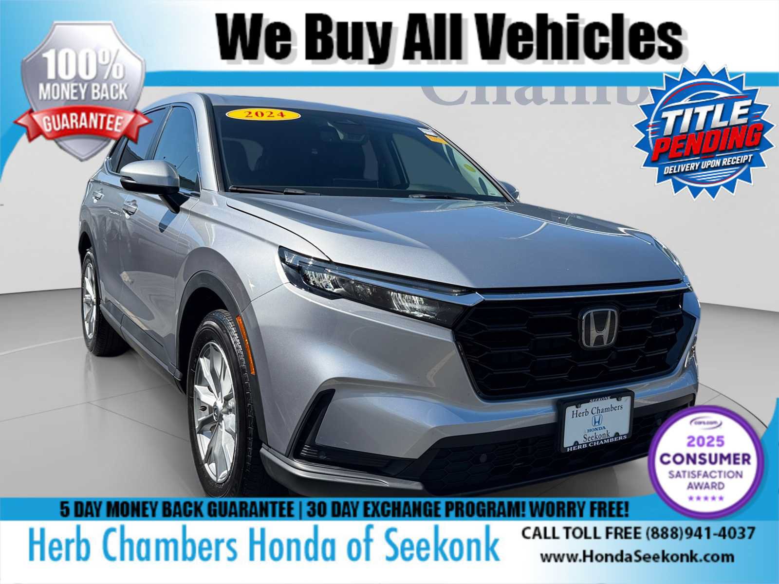 Used 2024 Honda CR-V EX-L image 1