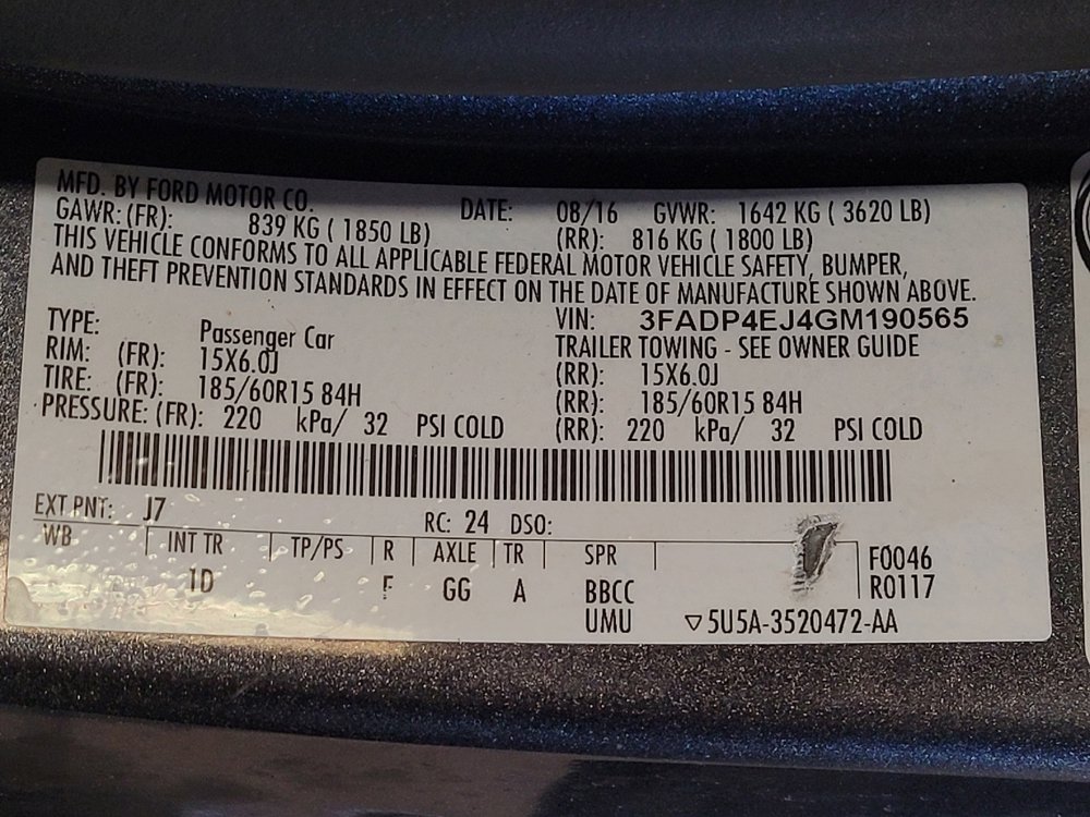 Used 2016 Ford Fiesta SE FWD image 33