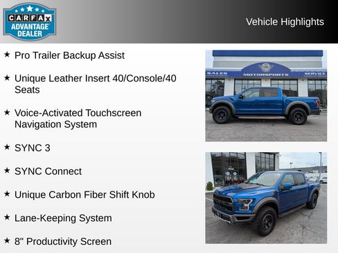 Used 2018 Ford F150 Raptor w/ Equipment Group 802A Luxury AWD/4WD image 16