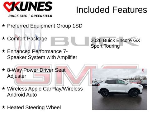 New 2026 Buick Encore GX Sport Touring w/ Comfort Package image 3