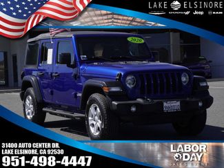 Certified 2020 Jeep Wrangler Unlimited Sport S AWD/4WD 360° Tour
