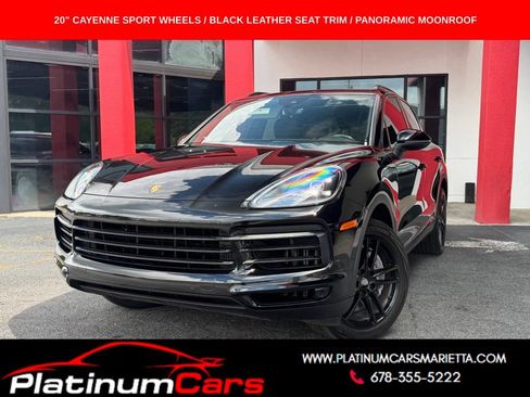 Used 2021 Porsche Cayenne AWD/4WD image 1