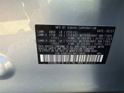 Used 2021 Subaru Outback Premium image 28