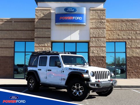 Used 2021 Jeep Wrangler Unlimited Rubicon w/ Safety Group image 1