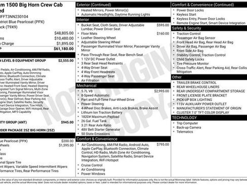 Used 2022 RAM 1500 Big Horn AWD/4WD image 41