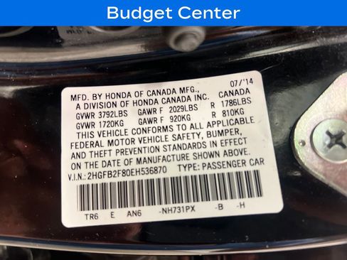 Used 2014 Honda Civic EX image 27