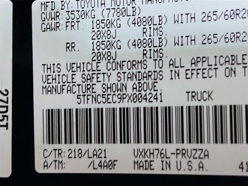 Used 2023 Toyota Tundra Platinum image 28