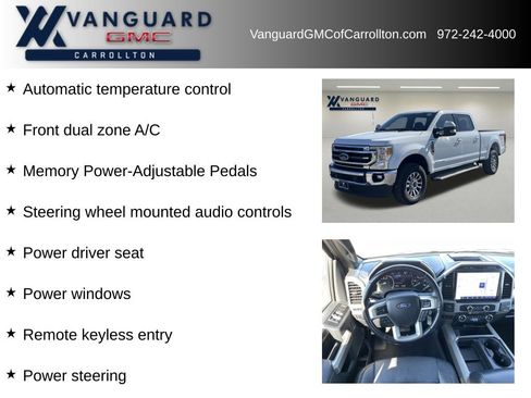 Used 2022 Ford F250 Lariat w/ Lariat Value Package image 12