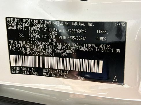 Used 2016 Toyota Sienna LE FWD image 18