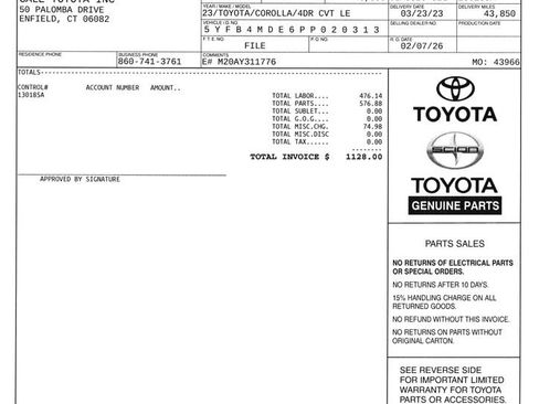Used 2023 Toyota Corolla LE image 11