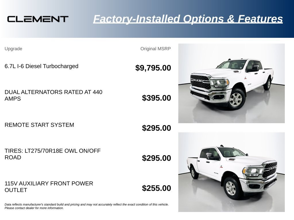 Used 2023 RAM 2500 Big Horn w/ Cold Weather Group AWD/4WD image 17