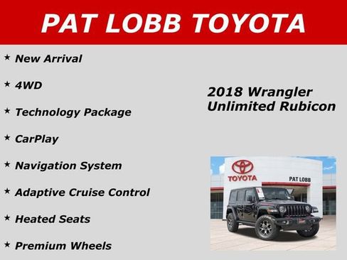 Used 2018 Jeep Wrangler Unlimited Rubicon image 40