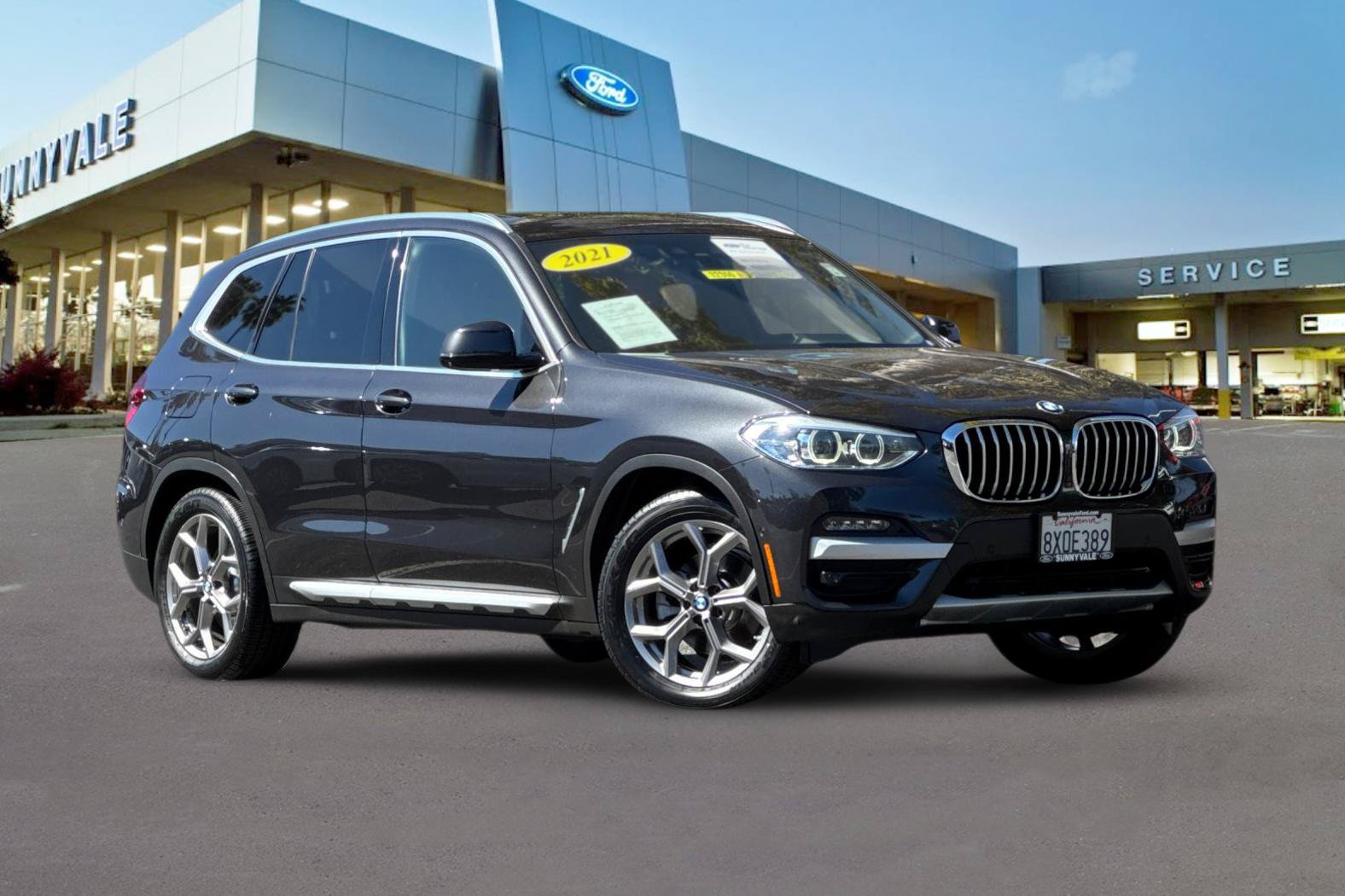 Used 2021 BMW X3 xDrive30i w/ Convenience Package AWD/4WD image 2